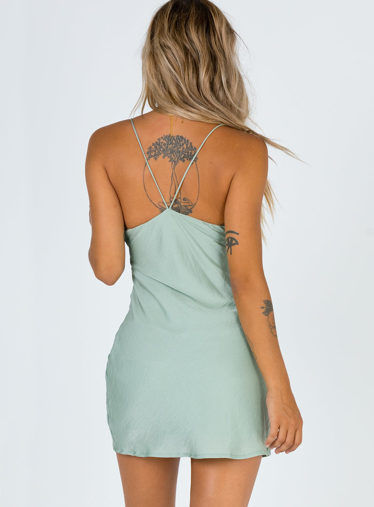 Jessa Mini Dress Sage